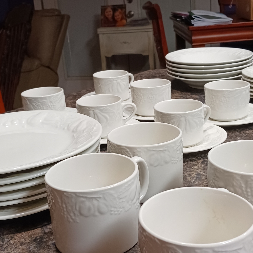 Vintage Fruit De Blanc 1995 Tabletops unlimited service for 6